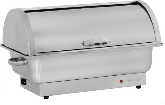Chauffe-plats de buffet GN 1, 9 L, maintien au chaud, acier inoxydable, Jusqu'à 80 °C