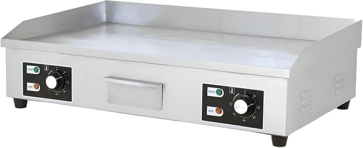 Barbecue, Plancha, 66 × 47 × 22CM, 3000 W, 22 CM, professionnel, restaurant, acier inoxydable, pour Barbecue Restaurant Snack-Bar 66 * 47 * 22CM