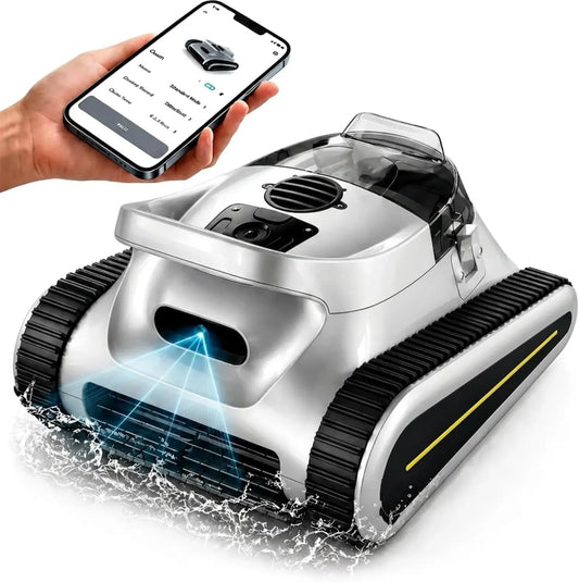 robot nettoyeur de piscine, 3 Modes, sans fil, pour piscines jusqu'à 200㎡