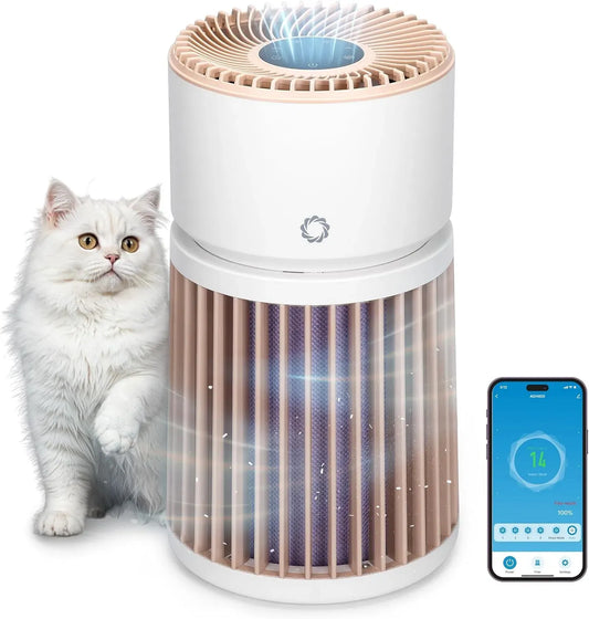 Purificateur d'air, Airthereal AGH400-PET H13, Capteur PM2, 5 intégré