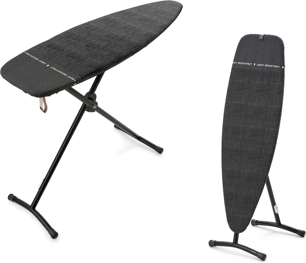 Planche, Table, fer à repasser électrique, 135 cm, 45 cm, vapeur, fonction chauffante, noir