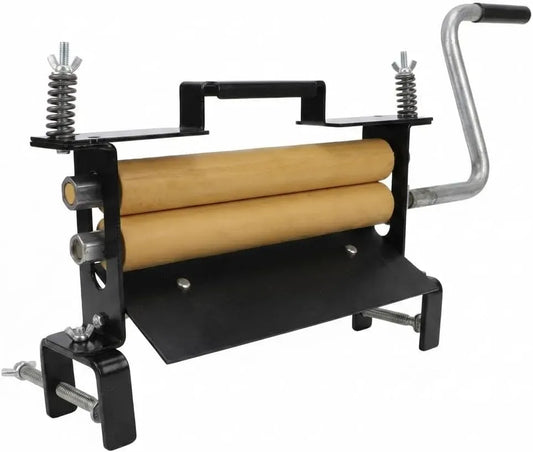 Construction Robuste en Acier, Essoreuse à Linge Manuelle à Manivelle, pour Portative pour Camping Caravaning Lavage Auto, Élimine 95% de l'Eau