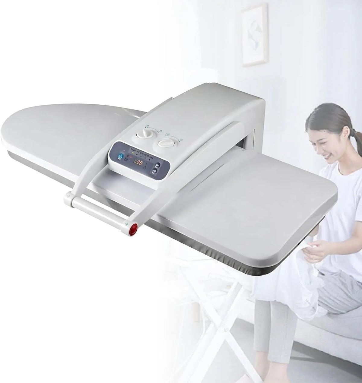 Presse, presse à repasser vapeur, 1800 W, 50 Kg, 150 G, 5 Modes, pour Vêtements